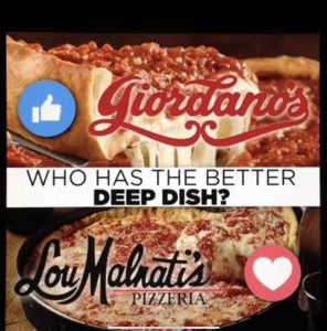 Giordano’s vs Malnatis press image